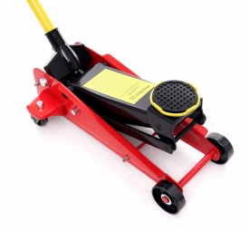Cric hidraulic auto low profile 3,5T KraftDele KD387, ridicare 135-495 mm, cu pedală rapidă și roți de transport - Img 3