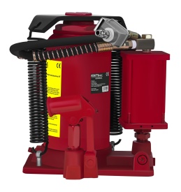 Cric hidraulic-pneumatic profesional 20T KraftDele KD12685, tip coloană, pentru service, atelier și ridicarea sarcinilor grele
