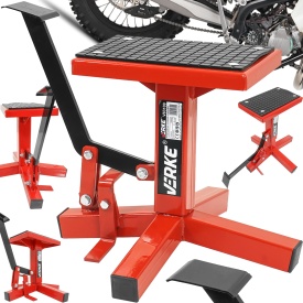Cric suport motocicletă Cross, Enduro și Trial MaxRom, înălțime 275-380 mm, sarcină maximă 135 kg - Img 1