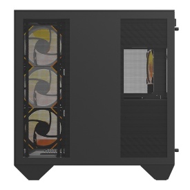 Darkflash DY470 computer case (black) + 4 fans + GPU holder - Img 9