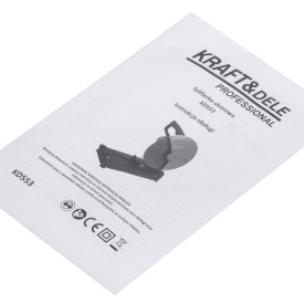 Debitator metal KraftDele KD553, 2900W, 230V, disc 355 mm, cu menghină reglabilă până la 45° - Img 11