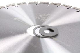 Disc diamantat Mar-Pol RAPID 400x60x3,5x15 mm pentru granit, marmură, cuarț și spie ceramică - Img 3