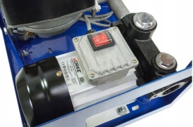 Distribuitor combustibil autoamorsant VERKE VYB-70A, pompă electrică 550 W, debit 70 l/min, cu pistol și contor - Img 10