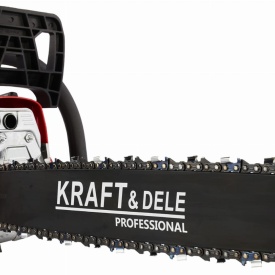 Drujbă pe benzină KraftDele KD5017, 5,9 CP, lamă 45 cm, pornire ușoară EASY START pentru tăiere lemn și lucrări solicitante - Img 8