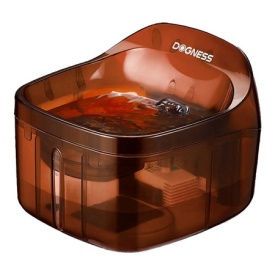 Fântână de apă pentru animale Dogness D01 2l (maro) D01 Brown