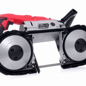 Fierăstrău cu bandă portabil pentru metal KraftDele KD3037, 1900W, pentru tăieri precise în oțel, aluminiu, cupru și PVC - Img 8