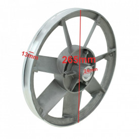 Fulie cap compresor 2065 2x65mm B-AC0026 - Img 1