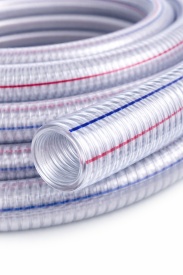 Furtun de aspirație KraftDele KD797, 2 inch, 100 m, perete 2 mm, transparent, pentru lichide și materiale vrac - Img 4
