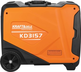 Generator de curent inverter KraftDele KD3157, 4,5 kW, 230V, pe benzină, pentru alimentare de rezervă acasă, în atelier și teren - Img 6