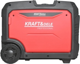 Generator de curent invertor KraftDele KD3164, 6,7 kW, 230V/12V, cu USB, pornire electrică și roți pentru transport - Img 10