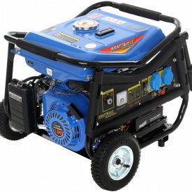 Generator de curent monofazat KraftDele KD144, 3000W, 230V/12V, benzina, pornire electrică și manuală - Img 7
