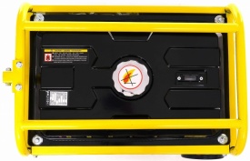 Generator de curent pe benzină KraftDele KD125, 3800 W, 230 V + 12 V, motor 4 timpi, cu roți și mâner pentru transport - Img 11