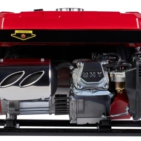 Generator electric monofazat pe benzină KraftDele KD136, 3000W, 230V + 12V, rezervor 15L, voltmetru - Img 7
