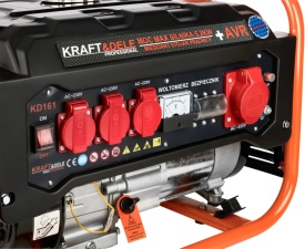 Generator Profesional Trifazic KraftDele KD161 – 3500W, 380V/230V/12V, Bobinaj Cupru – Putere Stabilă pentru Șantier și Backup Casnic - Img 12