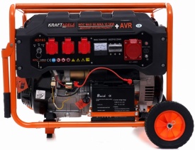 Generator Profesional Trifazic KraftDele KD165 – 5500W, 230V/380V/12V, Pornire Electrică – Putere Industrială pentru Independență Totală - Img 6