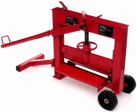 Ghilotină manuală pentru pavaj, cărămizi și borduri KraftDele KD1193, tăiere 420 mm, înălțime reglabilă 10-140 mm - Img 6