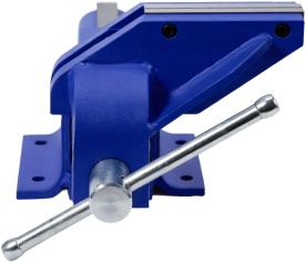 Imadlo profesional de banc KraftDele KD5995, 150 mm, corp din fonta, falci din otel, pentru atelier si lucrari mecanice - Img 4