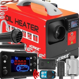Încălzitor cu ulei sau motorină tip Sirocou Webasco 12 kW 230V cu cameră de ardere închisă – Verke V80061