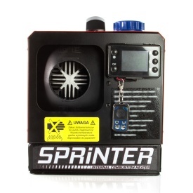 Încălzitor pe motorină Mar-Pol 9 kW, sistem de încălzire diesel cu cameră de ardere închisă, alimentare 12V/230V, telecomandă M80960 - Img 4
