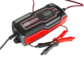 Încărcător redresor automat cu microprocesor Mar-Pol BJC BC-10A 6V/12V pentru acumulatori auto, AGM, gel și LiFePO4 12V - Img 3