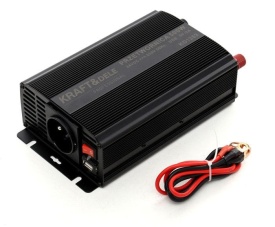 Invertor auto KraftDele KD1252 12V/24V la 230V, 500W continuu, 1000W vârf, cu USB și protecții multiple - Img 9