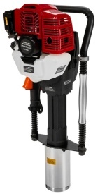 Kafar spalină KraftDele KD11923, 50J, 1,9 kW, pentru bătut stâlpi și piloți de până la 100 mm, cu inele reductoare