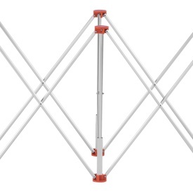 Masă glazurnic profesională pliabilă KraftDele KD11981, 222 x 60 x 75 cm, 10 picioare, sarcină maximă 1000 kg - Img 6