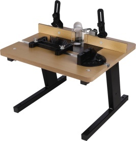 Masă pentru freză verticală KraftDele KD12694, banc de frezare pentru prelucrarea lemnului 430 x 440 mm
