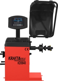 Mașină automată de echilibrat roți KraftDele KD5840 – laser, 230V, jante 10–24” - Img 4