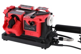 Mașină de ascuțit multifuncțională 8-în-1 KraftDele KD5496 – 220W, Arbore flexibil 21.000 rpm, Ascuțire burghie, dălți și cuțite - Img 3
