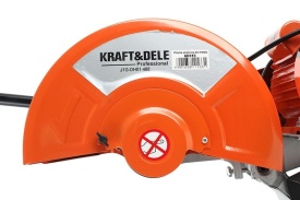 Mașină de debitat metal KraftDele KD593, 3000W, 230V, cu menghină integrată și blocare ax pentru tăieri precise - Img 8
