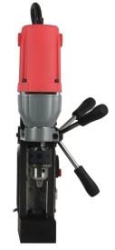 Mașină de găurit cu talpă magnetică 1200W MAR-POL M79220 – forță de prindere 13000N, mandrină 1.5-16mm, valiză transport inclusă - Img 6