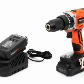 Mașină de găurit și înșurubat cu percuție fără perii 20V KraftDele KD1728, 60 Nm, 2 acumulatori și valiză - Img 5