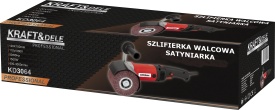 Mașină de șlefuit cu tambur și satinieră KraftDele KD3064, 1500W, pentru lemn, metal și piatră - Img 11