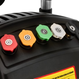 Mașină de spălat cu presiune electrică KraftDele KD435, 2800W, 250 bar, cu 5 duze și 2 recipiente detergent - Img 12