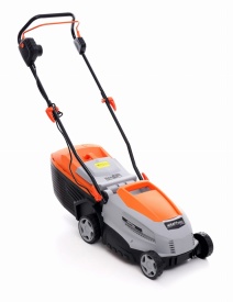 Mașină de tuns gazon electrică KraftDele KD5077, 2300W, lățime de tăiere 32 cm, coș colector 30L - Img 4