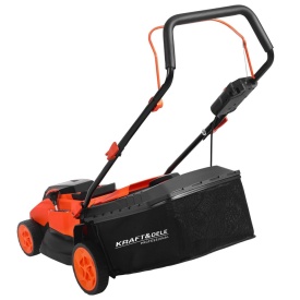 Mașină de tuns gazon pe acumulator KraftDele KD5412, 40V, lățime tăiere 430 mm, coș 50 L, 2 acumulatori 20V/6Ah - Img 5