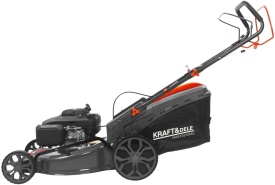 Mașină de tuns gazon pe benzină cu autopropulsie KraftDele KD5085, 9 CP, lățime de lucru 510 mm, coș 70 L - Img 2