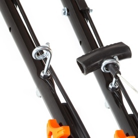 Mașină de tuns gazon pe benzină DEMON 40 cm cu coș colector, carcasă compozit și reglaj înălțime, model M88099 - Img 10