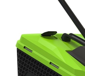 Mașină de tuns iarba pe acumulator KraftDele KD5420, motor fără perii, 20V, acumulator 4Ah, coș 30L, lățime tăiere 320 mm - Img 3