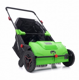 Măturătoare manuală pentru alei, curte și patio 53 cm cu colector 100 L KraftDele KD5424 - Img 4