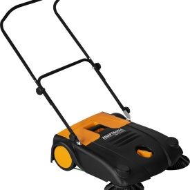 Măturător manual 700 mm 14L KraftDele KD5128 pentru curte, hală și atelier - Img 4
