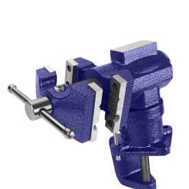 Menghină de banc rotativă 360° KraftDele KD5980, 65 mm, pentru modelism, atelier și lucrări de fixare precise - Img 5
