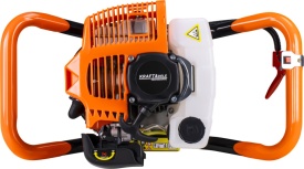Motoburghiu de pământ pe benzină KraftDele KD5217, 52 cm³, 4,9 kW, 2 timpi, pentru găuri în sol, stâlpi, garduri și fundații - Img 6