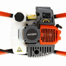 Motoburghiu pe benzină KraftDele KD5240, 4,41 kW, 8000 rpm, pentru găuri rapide în sol și lucrări de teren - Img 4