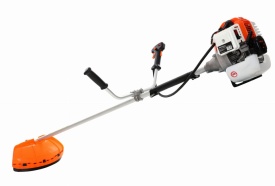 Motocoasă pe benzină KraftDele KD5041, 53 cc, 2 timpi, 46 cm, cu cap trimmy și disc pentru iarbă deasă - Img 3