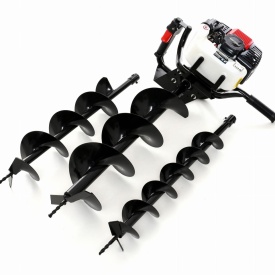 Motor pentru foreză de pământ pe benzină KraftDele KD174, 5.2 CP, 3.8 kW, 2 timpi, fără burghiu inclus - Img 8