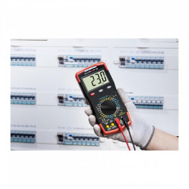 Multimetru digital cu citire temperatura si hFE,NCV SBS-DM-1000NCV STEINBERG 10030403 - Img 3