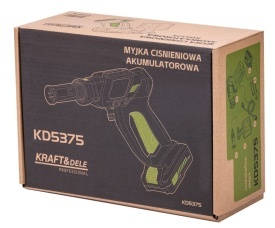 Myjka cu presiune acumulator 21V KraftDele KD5375, compactă și portabilă, pentru auto, biciclete și grădină - Img 12