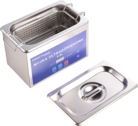 Myjka cu ultrasunete KraftDele KD504, 0,8L, cu afișaj LCD, pentru bijuterii, ochelari, ceasuri și obiecte delicate - Img 4